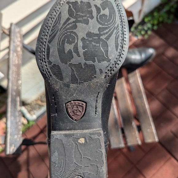 Ariat Black Western/Cowboy Boots W sz 7 - Picture 3 of 6